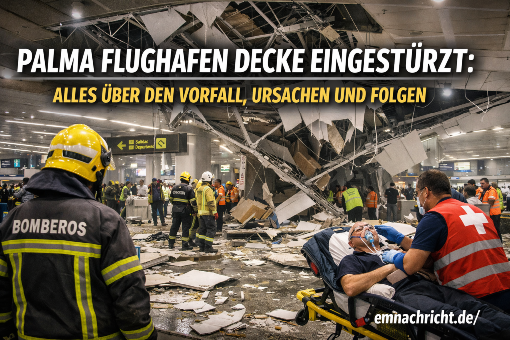 palma flughafen decke eingestürzt