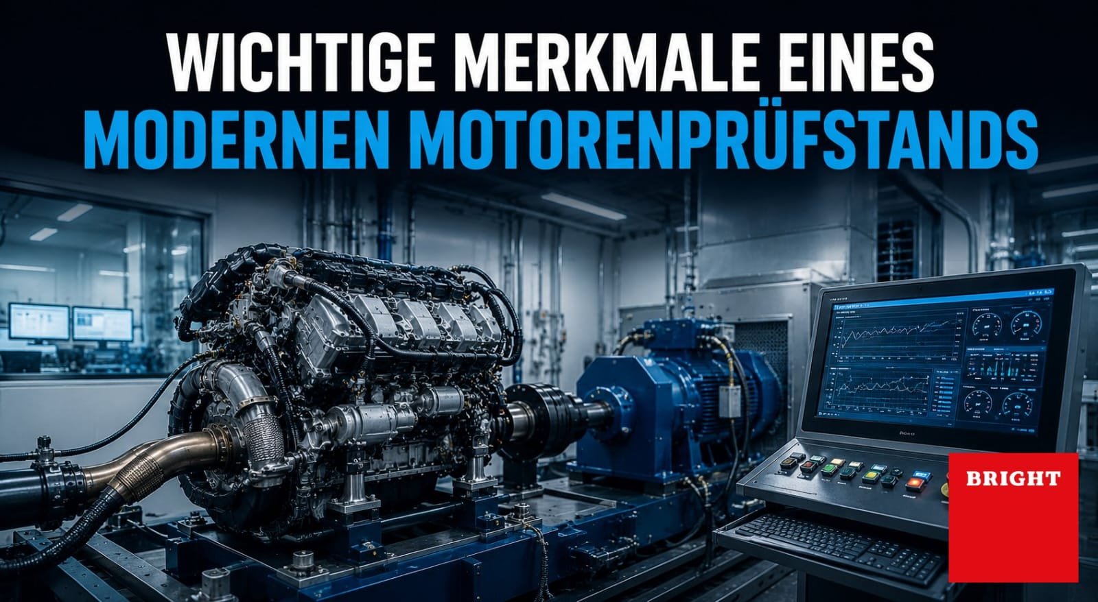 Wichtige Merkmale eines modernen Motorenprüfstands